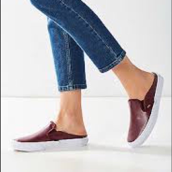 vans slip on mule